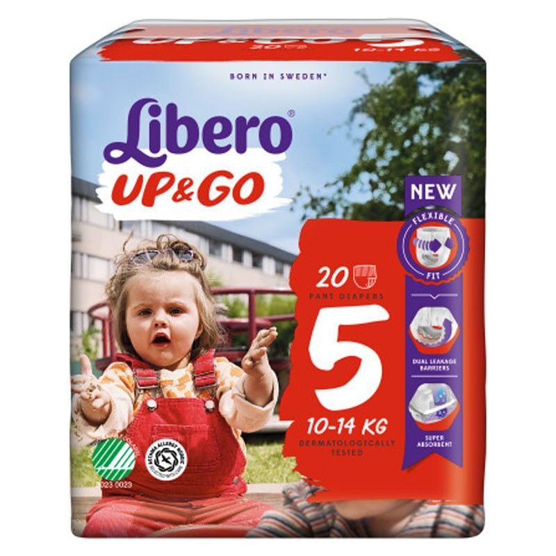 LIBERO UP&GO 5 pannolini 10-14 kg 20 pezzi