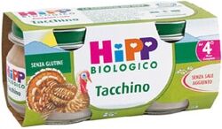 Hipp Bio Omogeneizzato Tacchino Mesi 4+