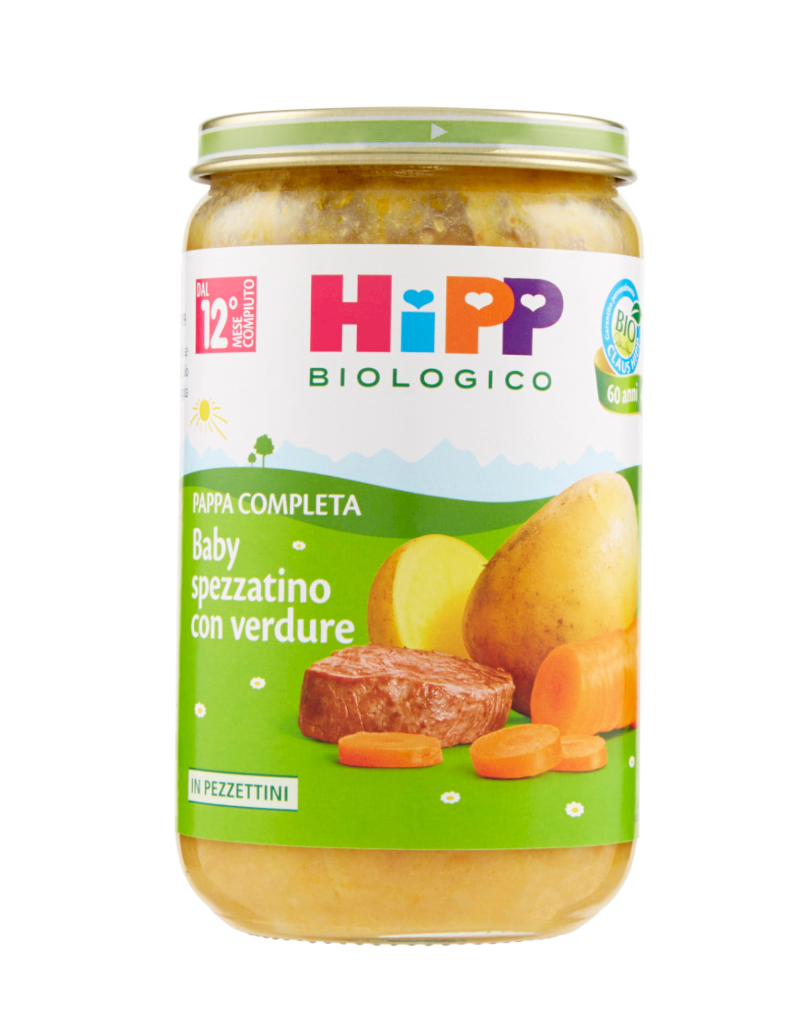 HIPP Baby Spezzatino Con Verdure 250g