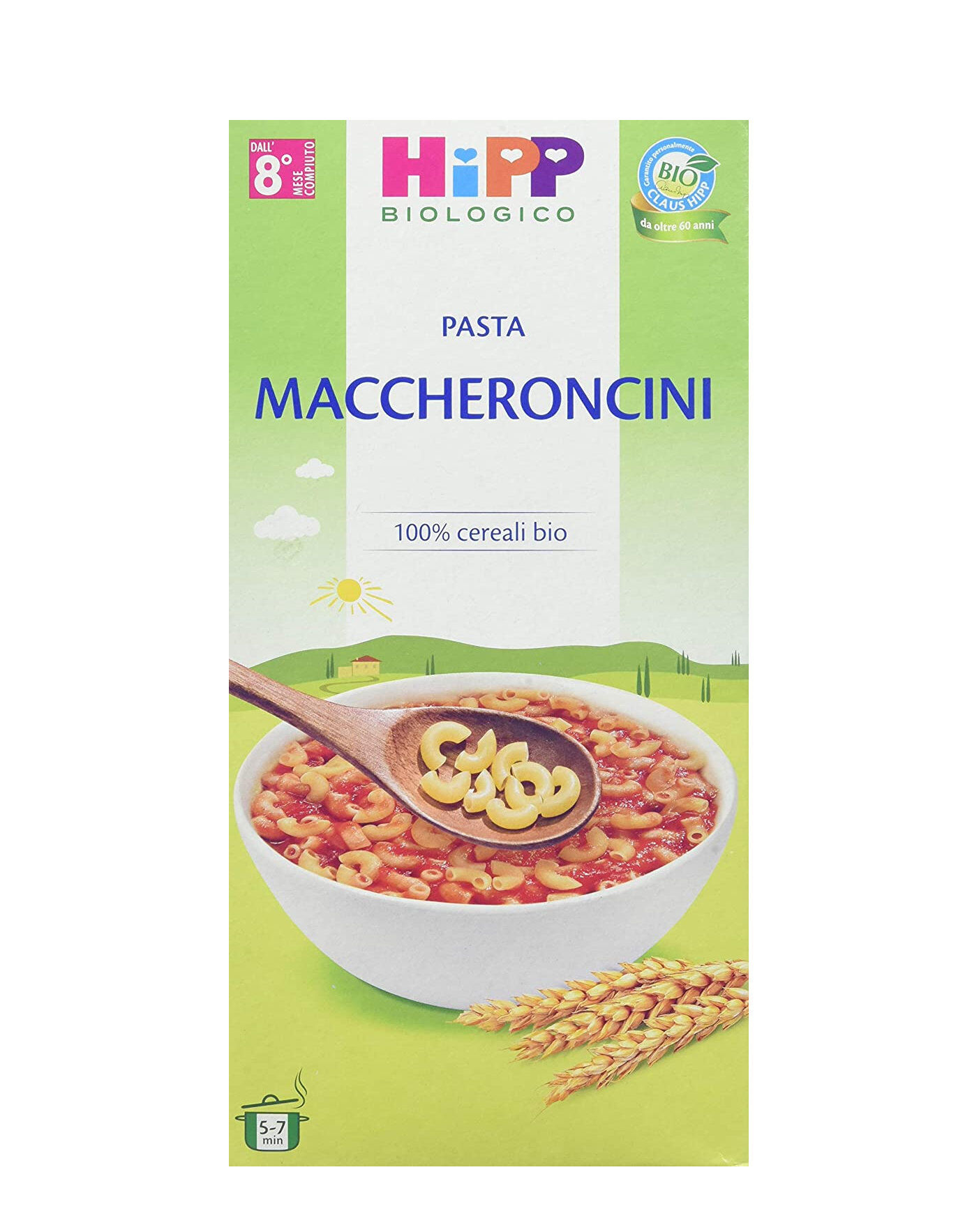 HIPP Pasta - Maccheroncini 320 Grammi