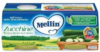 Mellin -Omo Zucchine 2x 80