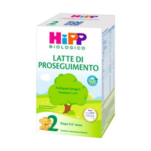 Hipp Italia Srl Hipp Latte 2 Di Proseguimento In Polvere 600 G
