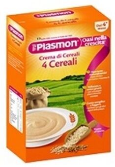 Plasmon Cereali Crema 4 Cereali 230 Gr