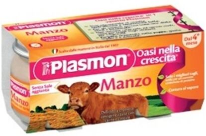 Plasmon Omogeneizzato Manzo 4x80 Gr