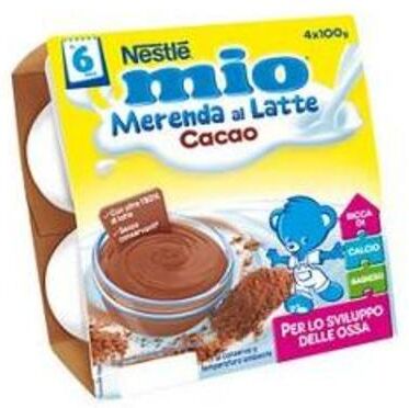 nestle Nestlé Mio Merenda Cacao 4x100 Gr