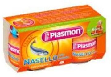 Plasmon Omogeneizzato Nasello/patate 2x80 Gr