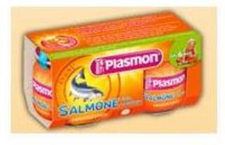 Plasmon Omog Salmo/verd 80gx2p