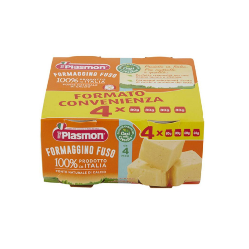 Plasmon Omogeneizzato Formaggino 4x80 Gr