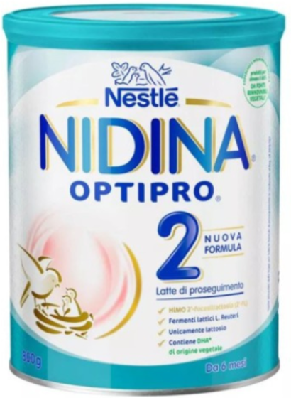 Nidina 2 Optipro Polvere 800g