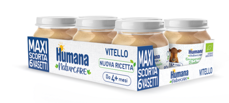 Humana Omog Vitello Bio 6x80g