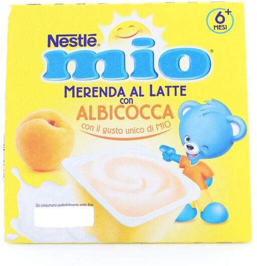 nestle Nestlé Mio Merenda Albicocca 4x100 Gr