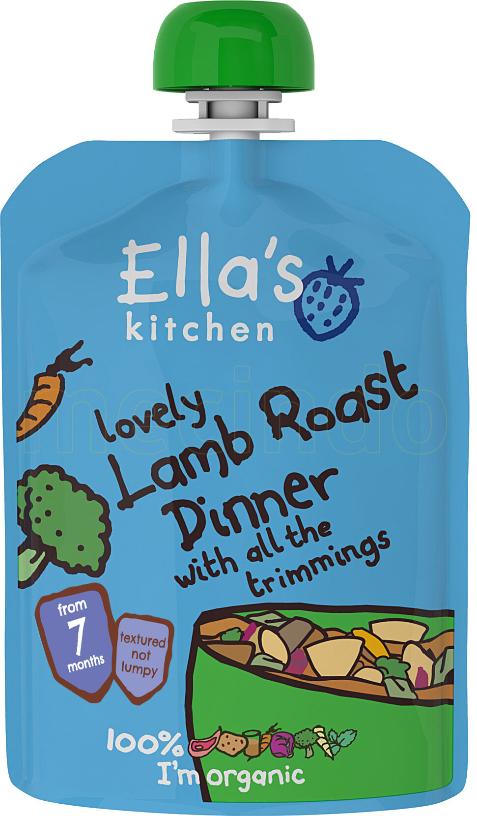 Ellas Kitchen Ella s Kitchen Lovely Lamb Roast Dinner, 7 Mdr. - 130 Gram