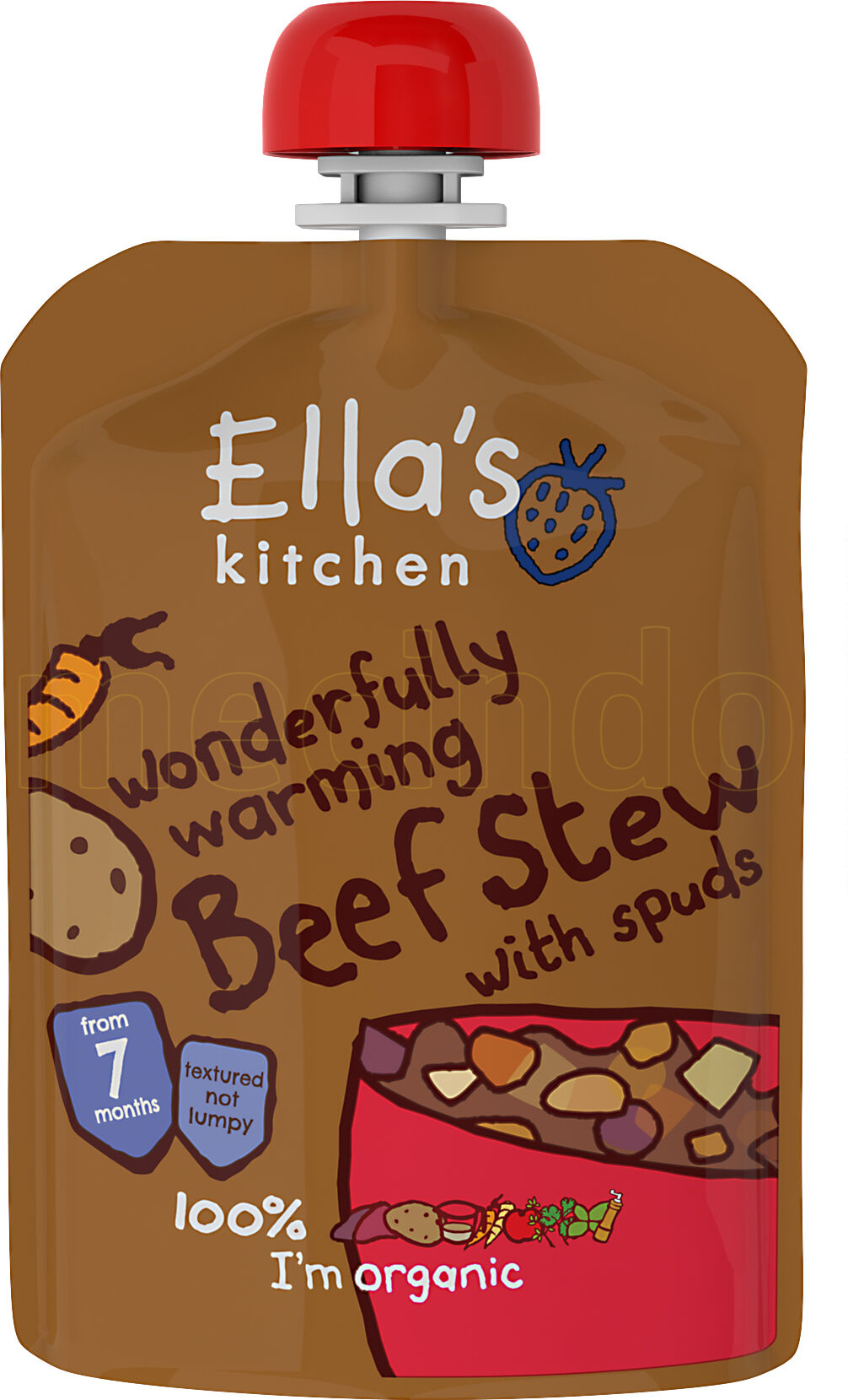 Ellas Kitchen Ella s Kitchen Wonderfully Warming Beef Stew 7 Mdr. - 130 Gram