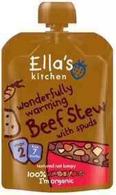 Ellas Kitchen Ella's Kitchen Wonderfully Warming Beef Stew 7 mdr. - 130 g.