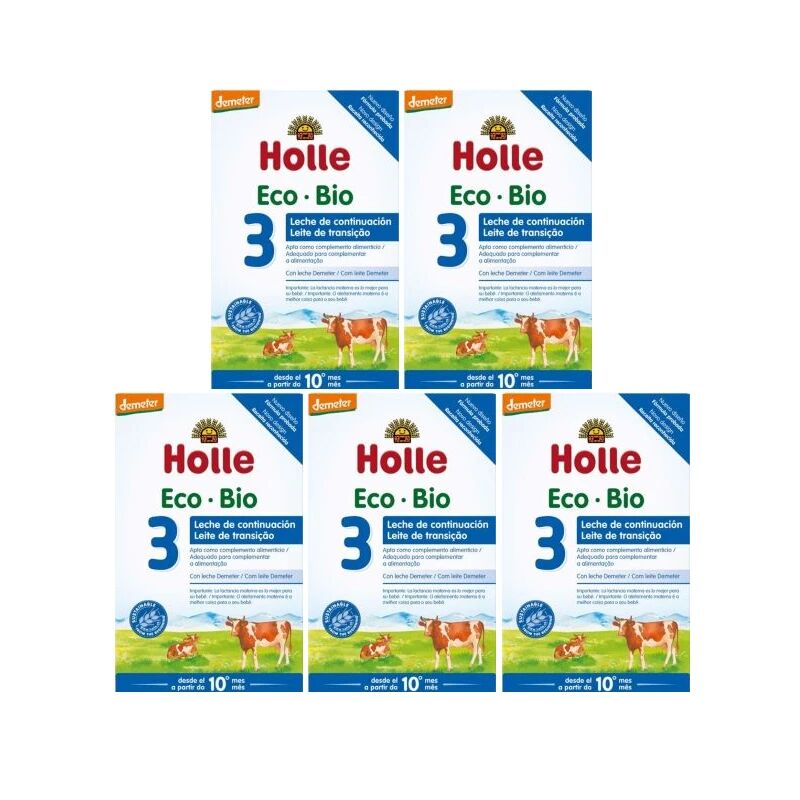 Holle Bio 3 600g Pack 5 unidades