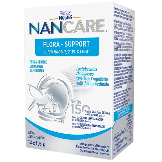 Nestlé Nancare Flora Support Saquetas 14x1,5g