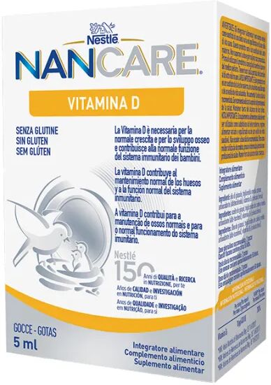 Nestlé Nancare Vitamina D Gotas 5ml