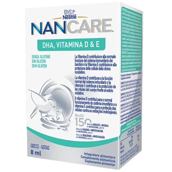 Nestlé Nancare Dha Vitamina DeE Gotas 8ml