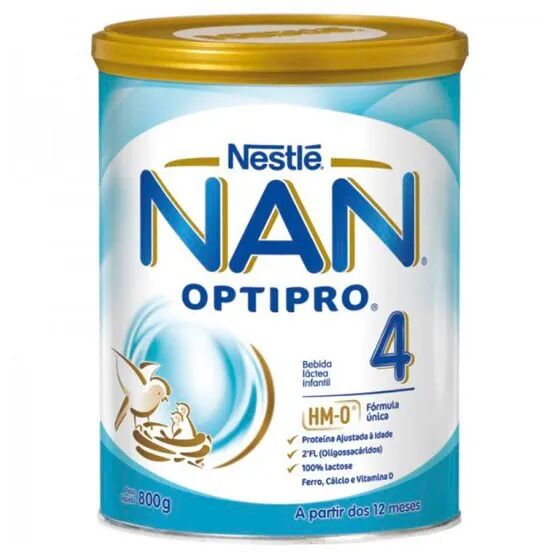 Nestlé Nan Optipro 4 Leite Lactentes 800g