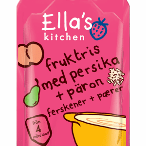 Ella's Kitchen Fruktris Persika Päron 120 g