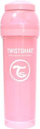 Twistshake Anti-Colic 330 ml Pastell Rosa