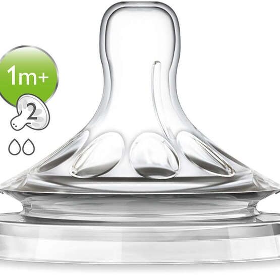 Philips Avent Natural Dinapp 1 månad+ 2-pack