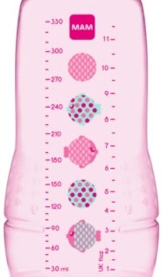 MAM Active Baby Nappflaska Rosa  330 ml