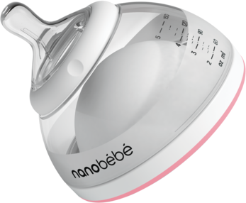 Nanobébé Breastmilk Bottle Rosa 150 ml 1 st