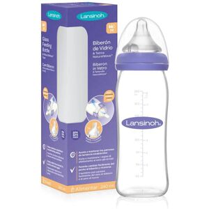 Lansinoh NaturalWave Glass baby bottle Medium 240 ml