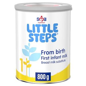 SMA PRO Little Steps by SMA First Infant Milk From Birth, 800g (Pack of 1)