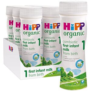 HiPP Organic 1 First Milk Ready To Feed 200ml (pack of 6)