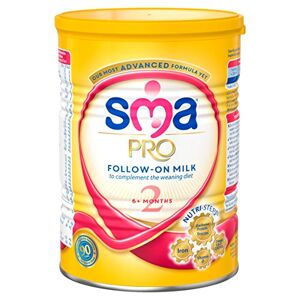 SMA PRO Follow On Baby Milk Powder, 6-12 months, 12 x 400g