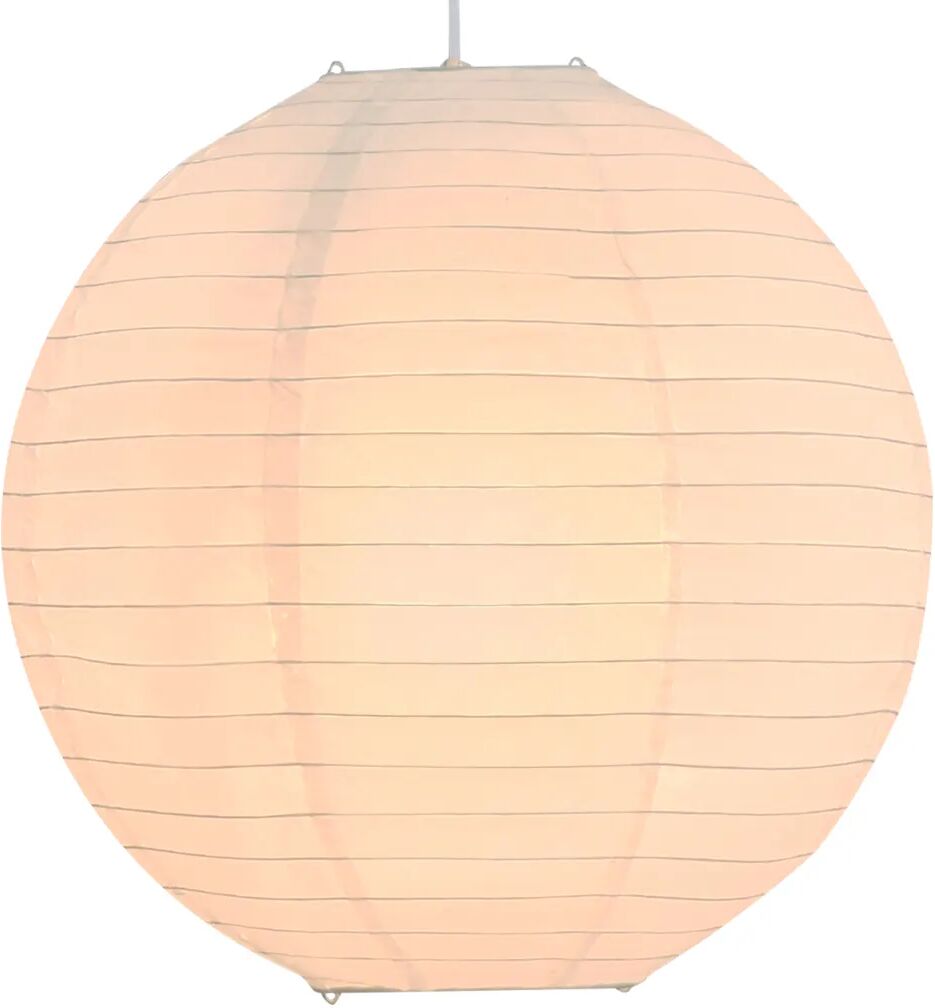 vidaXL Lampe suspendue Blanc Ø45 cm E27