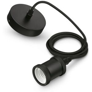 Philips LED Pendelleuchte »Vintage E27« Schwarz