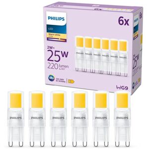 Philips LED-Leuchtmittel »LED 25W G9«, G9, Warmweiss Transparent