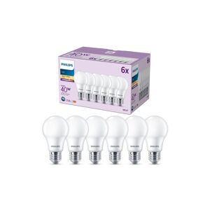 Philips LED-Leuchtmittel »(40W), 4.9W, E27, War«, E27, Warmweiss weiss