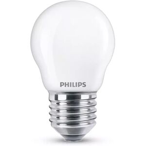 Philips - Led Lampe, 4.3w, Weiss