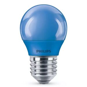 Philips - Led Lampe, E27, Blau