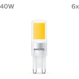 Philips LED-Lampe G9 3,2W 400lm 2.700K klar 6er