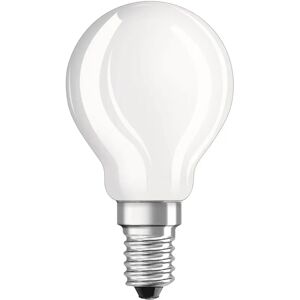 Osram LED Tropfenlampe E14 4W 827 matt 2er-Set