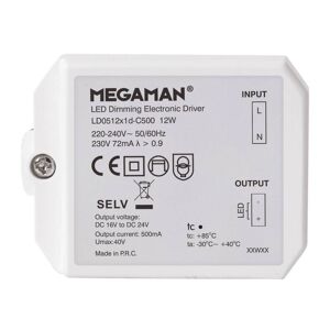 Megaman LED-Treiber für Rico HR, dimmbar U-DIM, 12 W