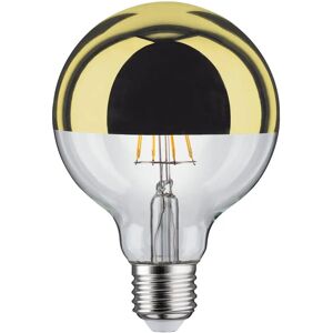 Paulmann LED-Lampe E27 827 6,5W Kopfspiegel gold