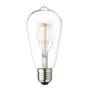DESIGN BY US LED-Leuchtmittel Vintage, E27, 3,5 W, 2.200 K, klar, dimmbar