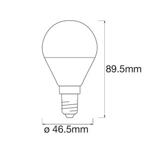 LEDVANCE SMART+ WiFi E14 5W Tropfen RGBW