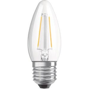 OSRAM LED-Kerzenlampe E27 4W warmweiß dimmbar klar