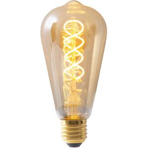 Näve LED-Filamentlampe E27 4W ST64 gold 180lm 1800K 3er