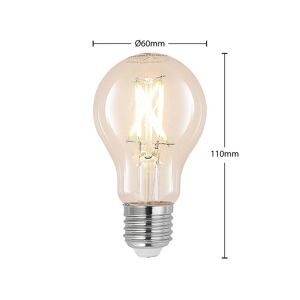Arcchio LED-Lampe E27 4W 2.700K Filament dimmbar klar 2er