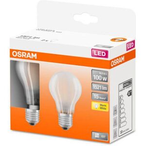 OSRAM Classic A LED-Lampe E27 11W 2.700K matt 2er