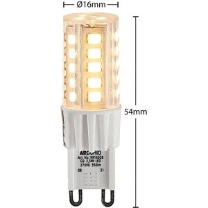 Arcchio LED-Stiftsockellampe G9 3,5W 2.700K