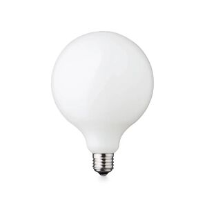 DESIGN BY US LED-Leuchtmittel Globe, E27, Ø 12,5 cm, matt, 5 W, 2.200 K